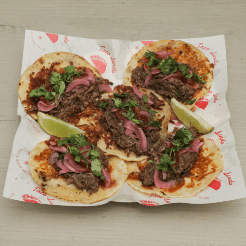 Beef birria cheese halal combo