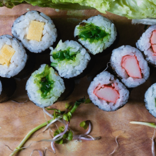 Wakame maki 6 stuks