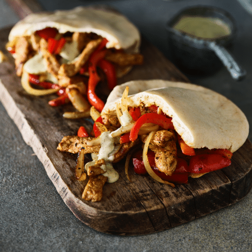 1/2 kilo shoarma speciaal lams van de spit