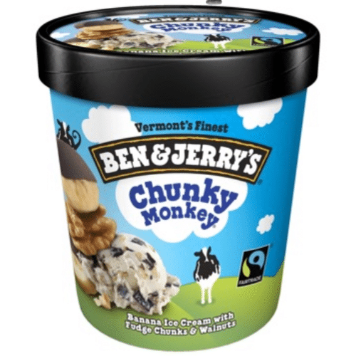 Ben en Jerry Chunky Monkey 465ml