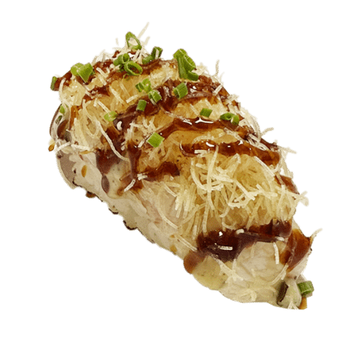 Flamed hamachi truffle special