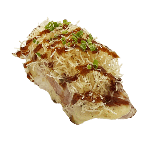 Flamed maguro truffle special