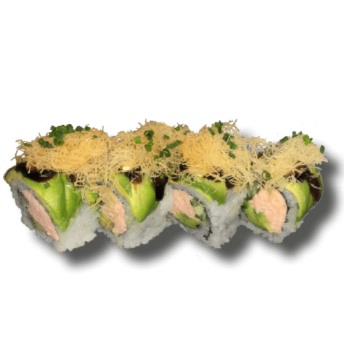 Salmon salad roll