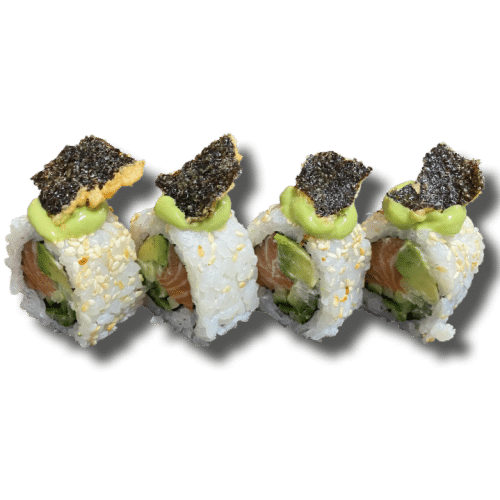 Salmon toro roll