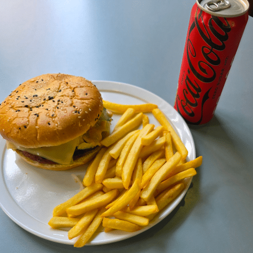 Cheeseburger menu