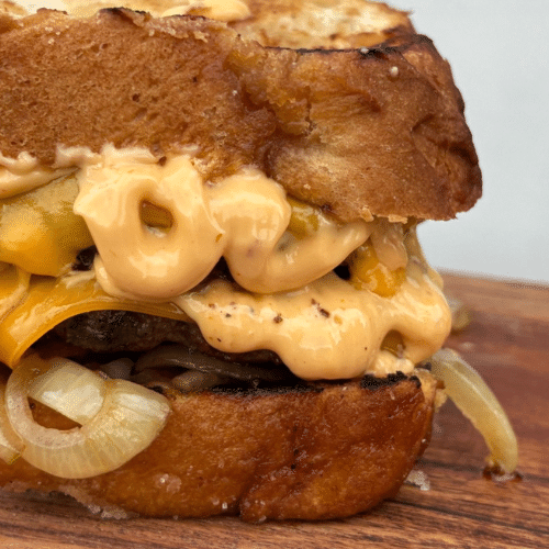 Suikerbrood burger