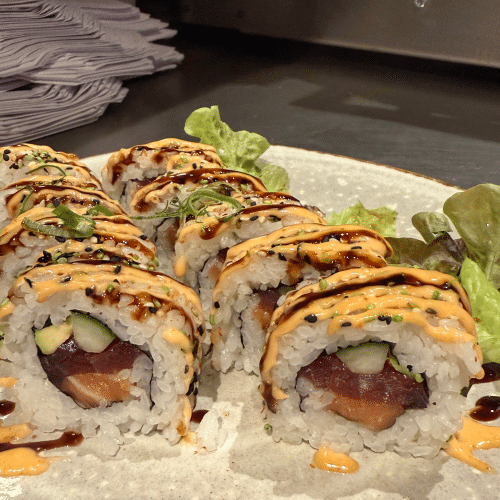 Zalm en tonijn roll