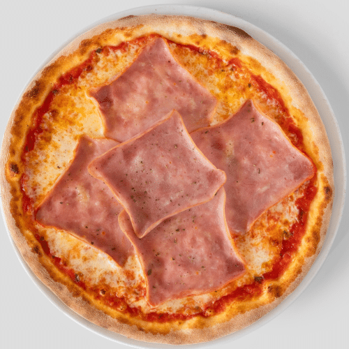 Kinder pizza prosciutto