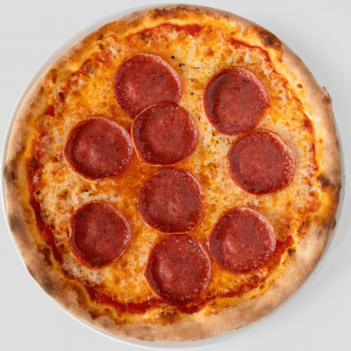 Kinder pizza salami