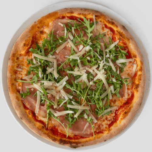 Pizza rucola e parma
