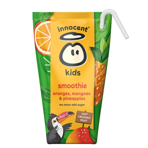 Innocent kids sinaasappel en mango smoothie 150ml