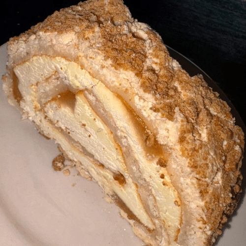 Apple cinnamon meringue