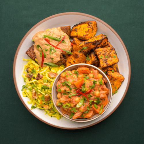 The all plants satay bowl