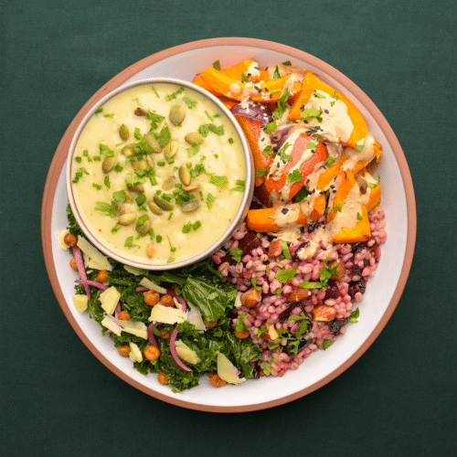 The farmers kiss bowl