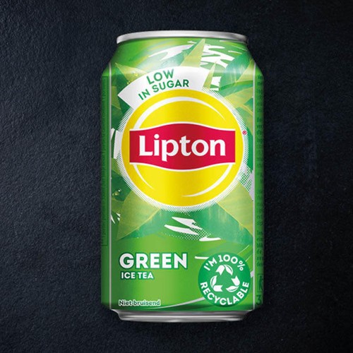 Blikje Lipton Ice Tea Green 330ml