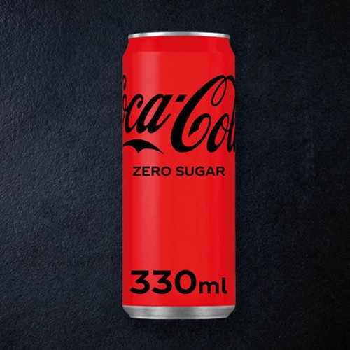Blikje Coca-Cola Zero 330ml