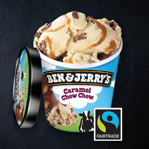 B&J Caramel Chew Chew 465ml