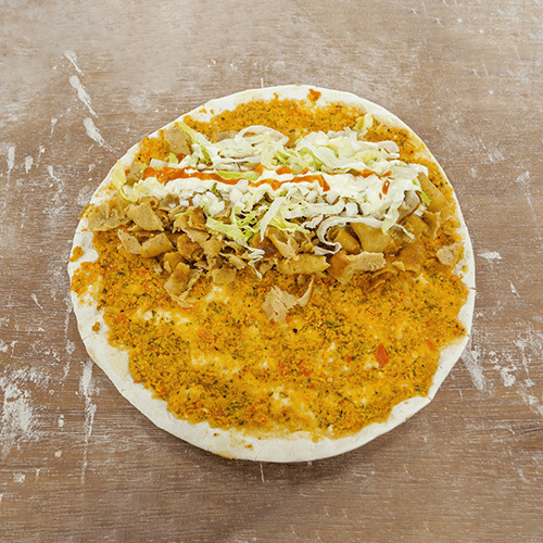 Turkse pizza kip