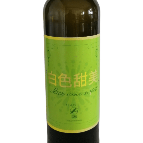 Chinese zoete witte wijn