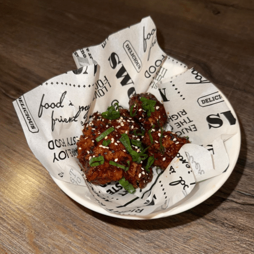 Honey chicken bites