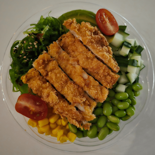 Poké Bowl Crispy Chicken