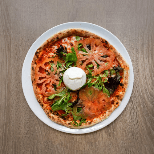 Pizza burrata