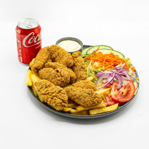 Special menu Texas chicken strips