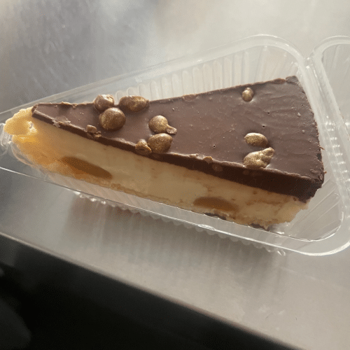 choco caramel cheesecake
