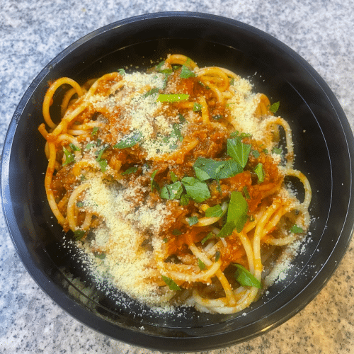 Pasta bolognese