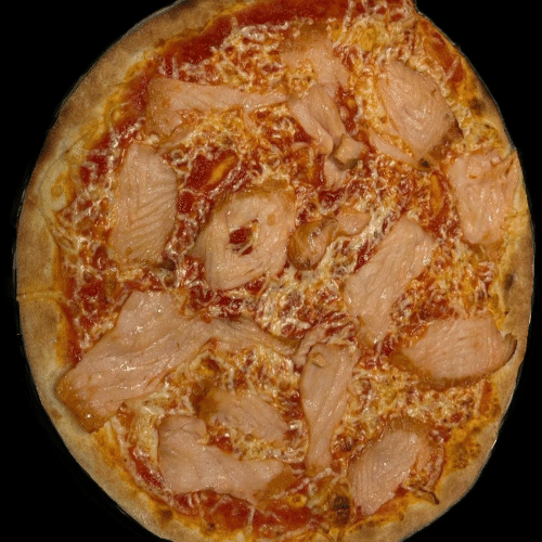 Pizza zalm