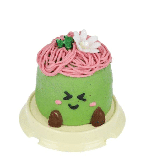 Kawaii mini sponge matcha maatje