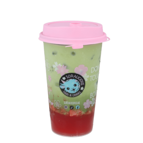 Strawberry matcha