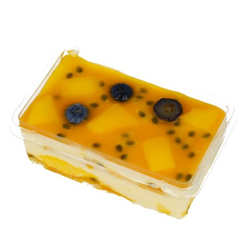 Tiramisu mango passionfruit