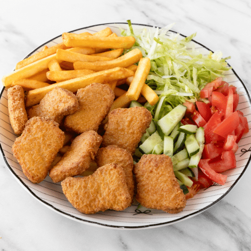 Kindermenu kipnuggets