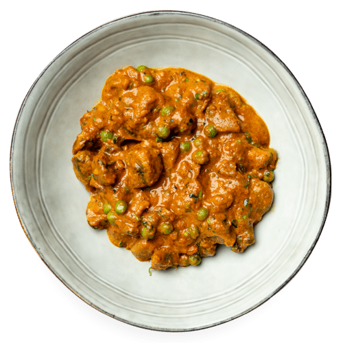 Mushroom mattar masala