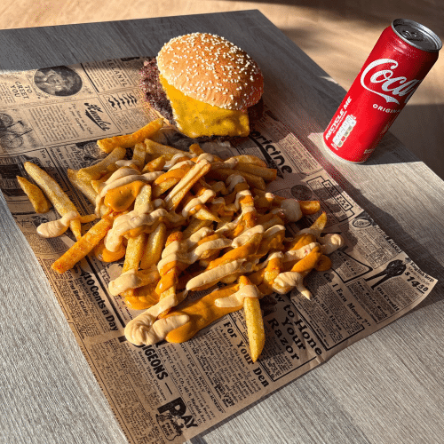 Cheeseburger spicy menu