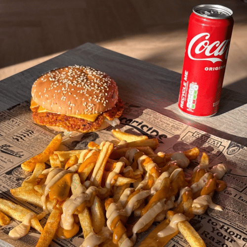 Chickenburger menu