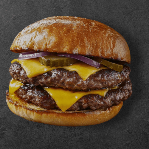 Double cheeseburger