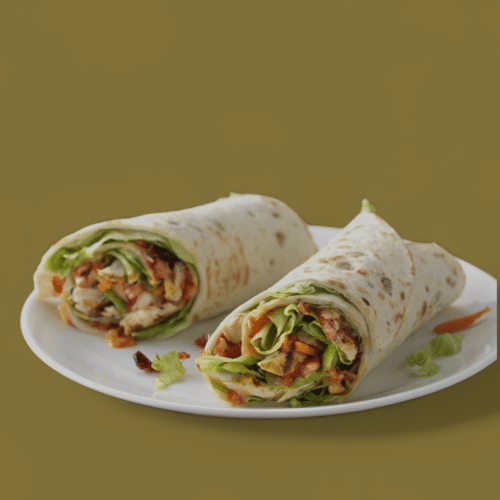 Wraps - chicken garlic