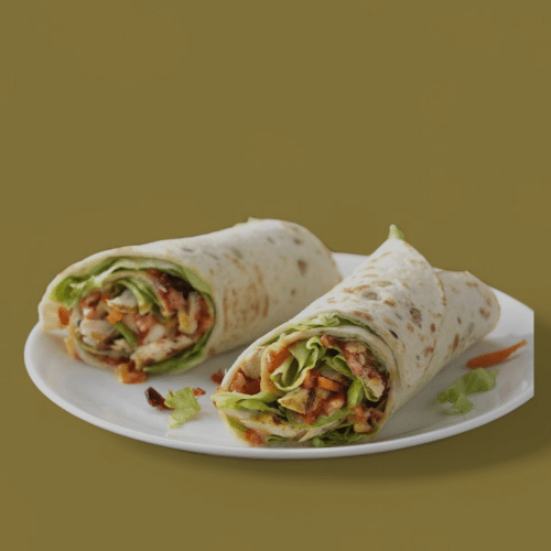 Wraps - chicken sweet saté