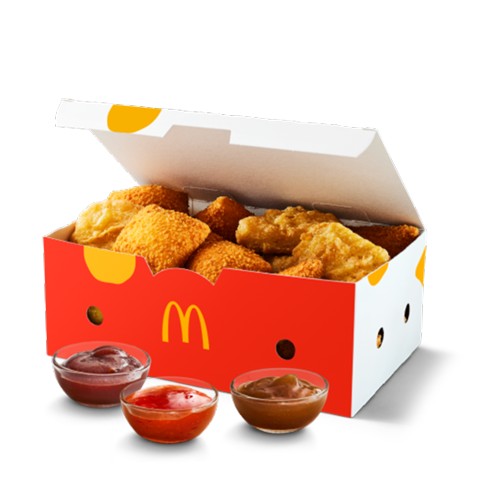 Sharebox: 10 Chicken McNuggets & 10 Cheese Snacks