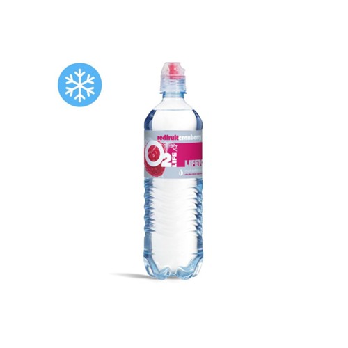 O2 Life red fruit cranberry 750ml