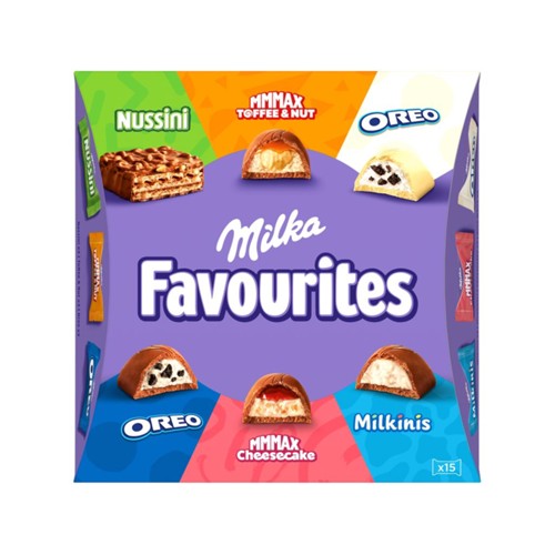 Milka favourites mixbox 141 gram