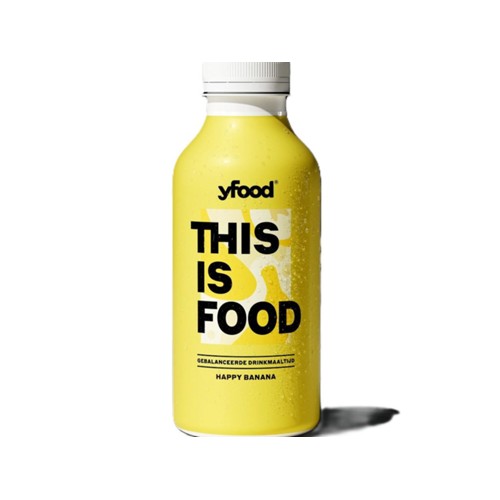 Yfood This is food happy banana 500 ml