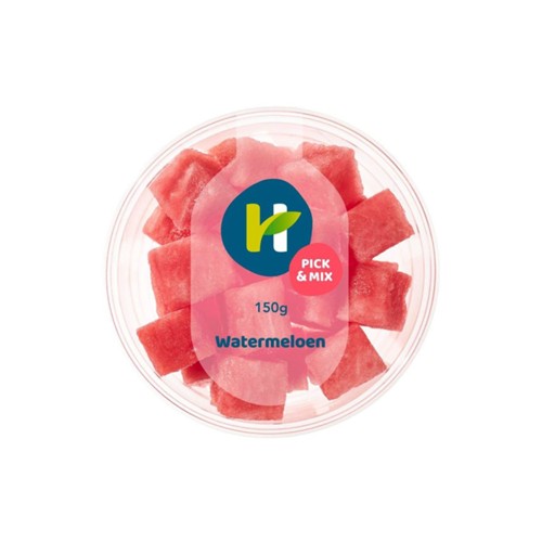 Healthy hand watermeloen blokjes 150 gram