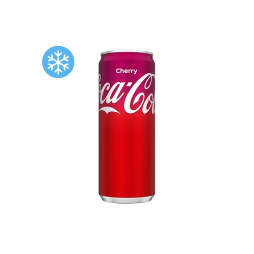 Coca Cola zero cherry blik 330 ml