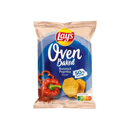 Lay's Oven Baked roasted paprika zak 35 gram