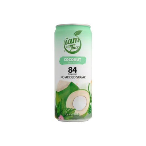 IAM Super Juice Kokoswater (met vruchtvlees) 330 ml