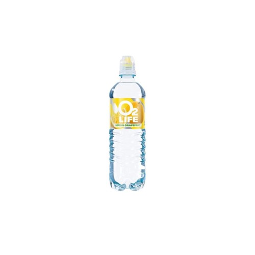 O2 Life lemon grapefruit fles 750 ml