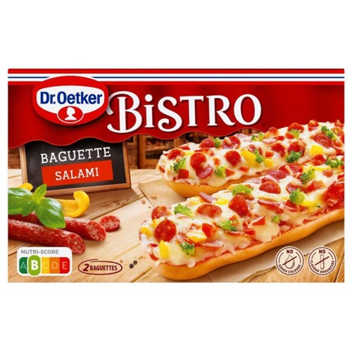 Dr. Oetker Bistro Baguette Salami Doos 250 gram